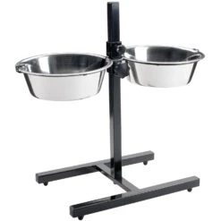 Hunter Hundebar Basic Mit 2 Edelstahlnäpfen