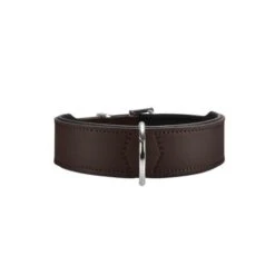 Hunter Halsband Basic 60 Braun/schwarz 47 - 54 Cm / 39 Mm