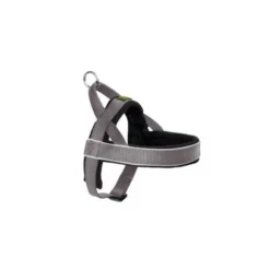 Hunter Geschirr Racing M Grau/schwarz 52 - 62 Cm / 25 Mm