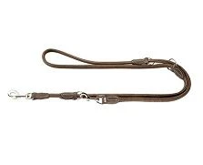 Hunter Verstellbare Führleine Hunting Round & Soft Braun 6 Mm / 200 Cm
