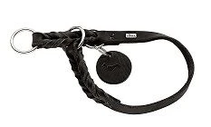 Hunter Dressurhalsung Solid Education M-L Schwarz 45-50 Cm Breite 1,8 Cm