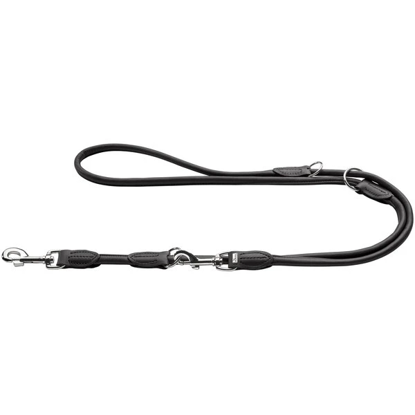 Hunter Verst. Führleine Round & Soft, Leder 1 Hunter Verst. Führleine Round & Soft, Leder