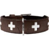 Hunter Halsband Swiss, Leder
