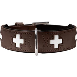 Hunter Halsband Swiss, Leder