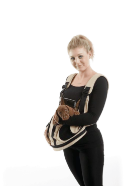 Hunter Tasche Outdoor - Kangaroo - Beige/schwarz, 20 X 35 X 30cm -Hunter 5