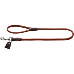 Hunter Führleine Round & Soft Cody, Bisonleder