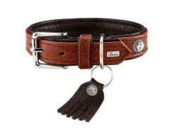 Hunter Halsband Cody, Bisonleder