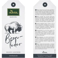 Hunter Dressurhalsung Round & Soft Cody, Bisonleder -Hunter 65251 001 grafik 17