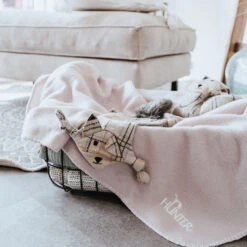 Hunter Decke Casper XXL 140x100cm 9 Hunter Decke Casper XXL 140x100cm -Hunter Hunter Casper creme5