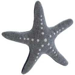 Hunter Hundespielzeug Plüsch Skagen Seestern M Grau/blau