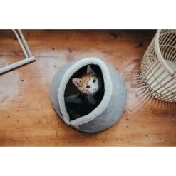 Hunter Katzenhöhle Skive 44 X 44 Cm, Grau -Hunter hunter katzenhohle skive 44 x 44 cm grau 3