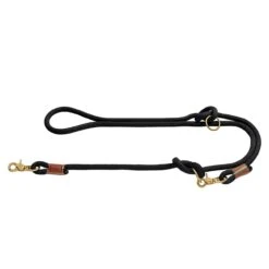 Hunter Verstellbare Führleine Oss 10/200, Schwarz